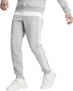 adidas Men's Essentials Fleece Tapered Cuff 3-Stripes Pants