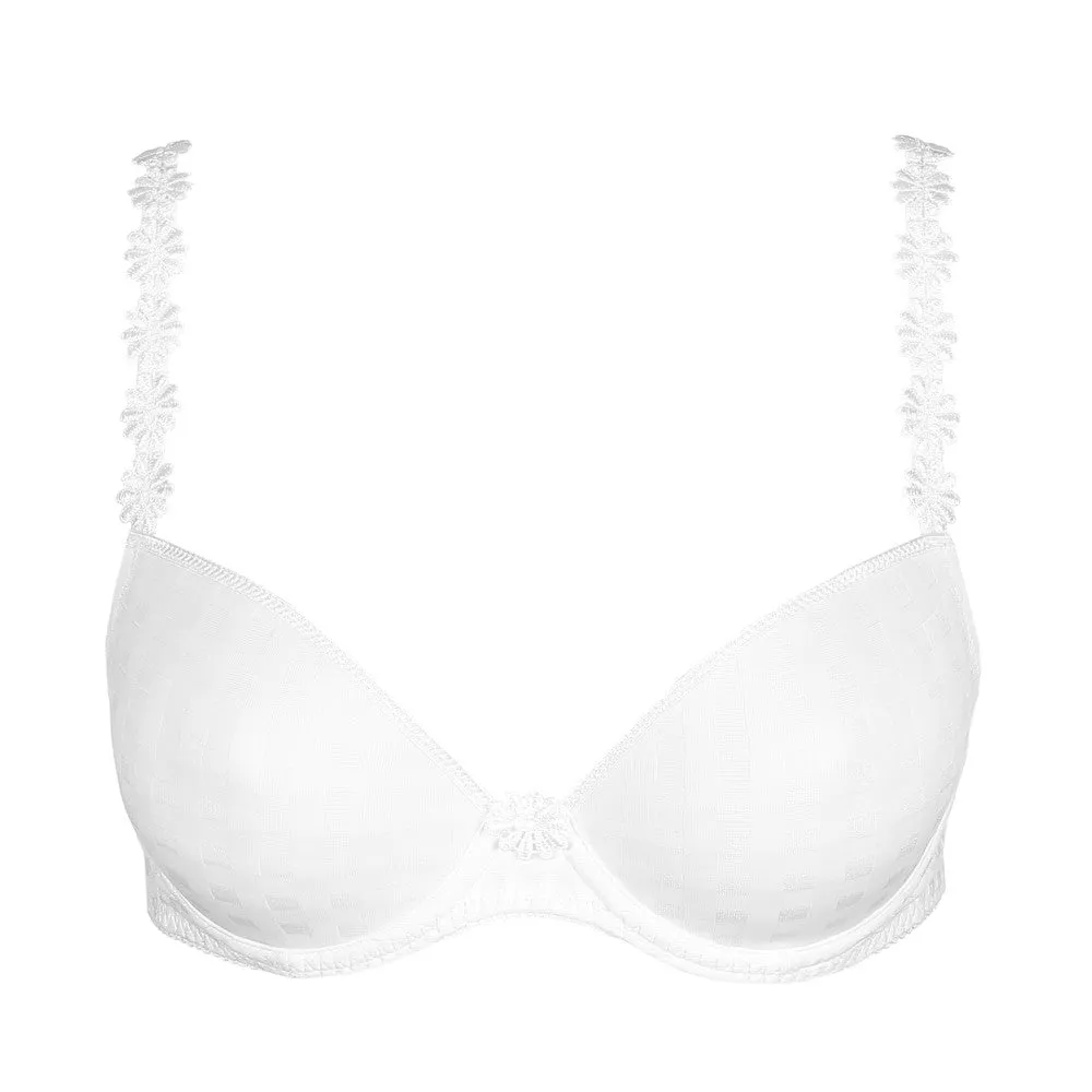 Avero Padded Plunge Bra - White