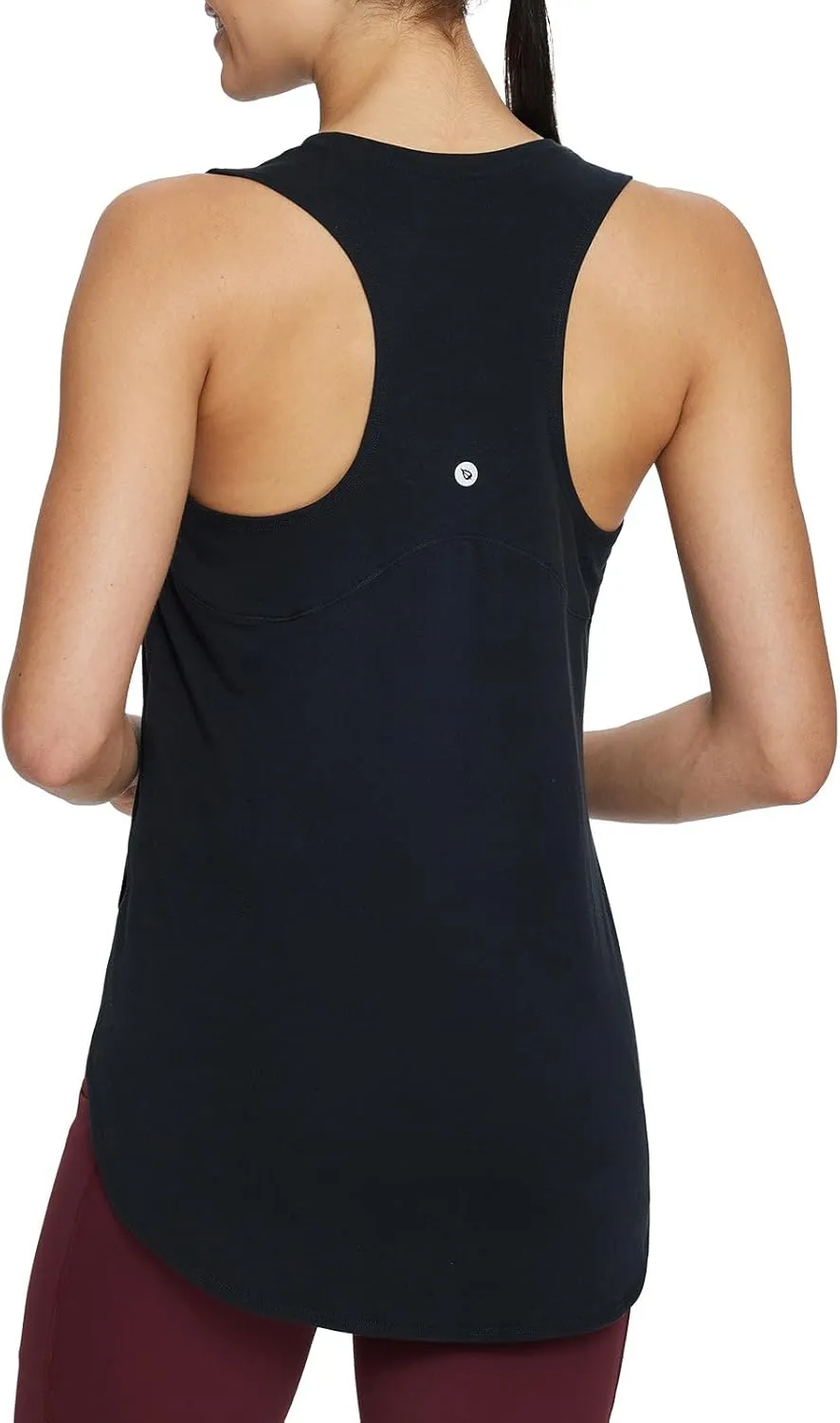 baleaf Women's Workout Tank Tops Loose Fit Racerback Top Sleeveless Shirts Lightweight Yoga Athletic Gym Running