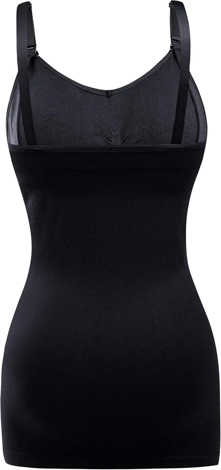 BRLIDO Womens Nursing Tank Tops Built in Bra for Breastfeeding Maternity Camisole Brasieres