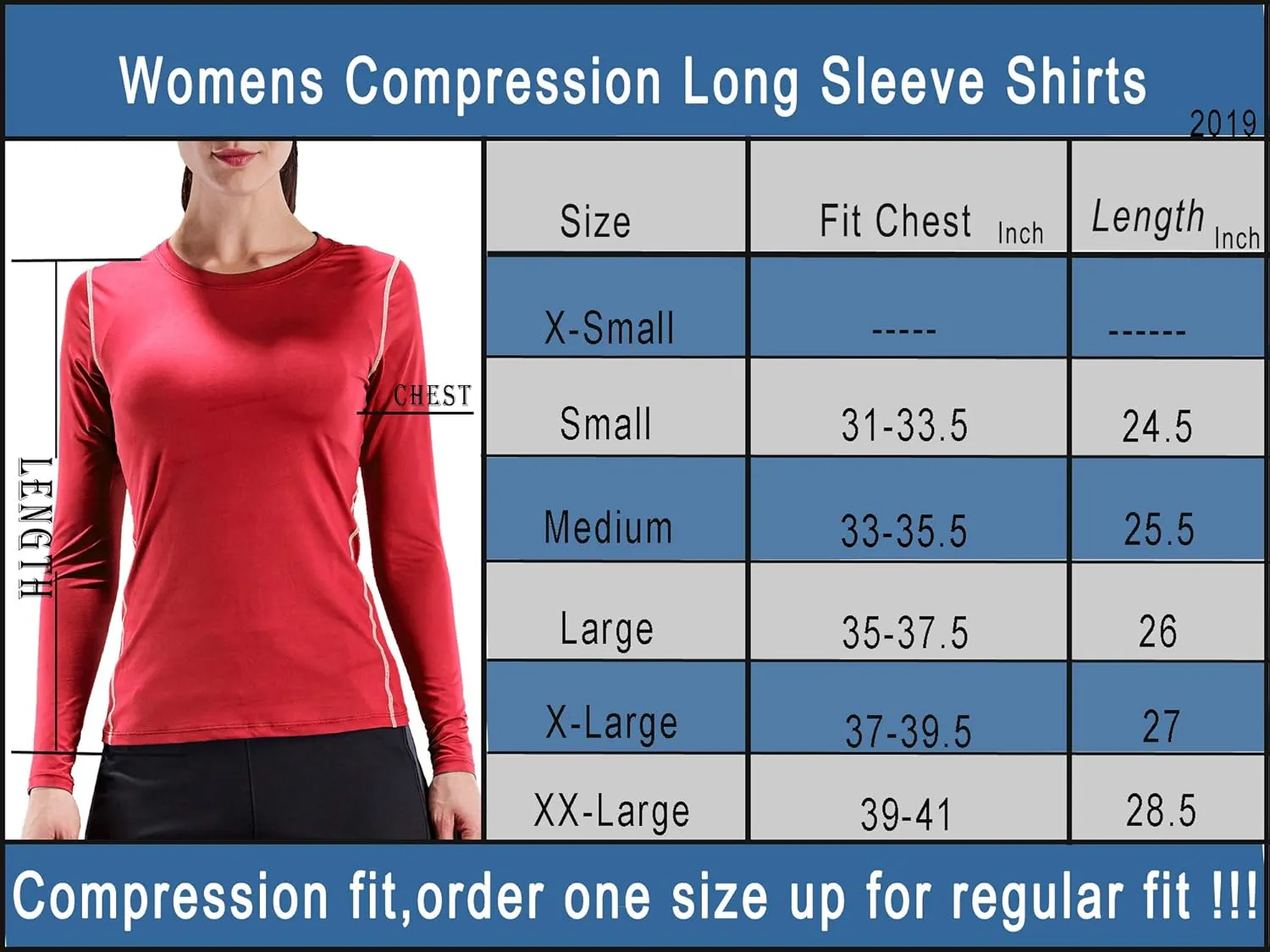 CADMUS 1 or 3 Pack Workout Long Sleeve Shirts for Women Dry Fit Compression Running Top