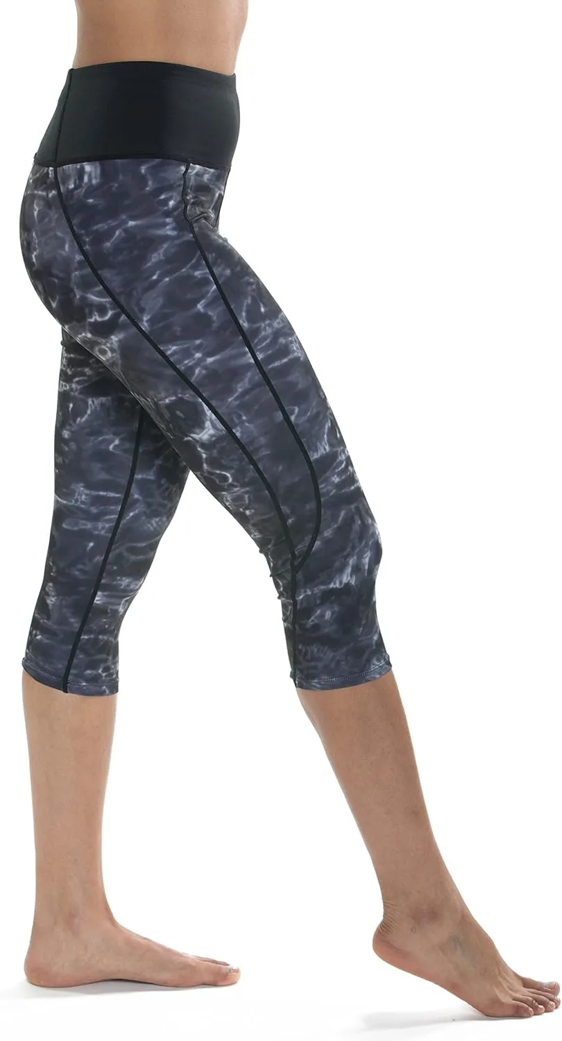 Capri Leggings for Women: High Waisted Cropped Womens Legging
