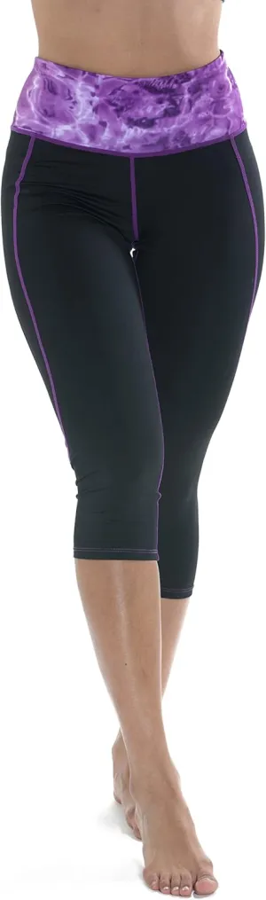 Capri Leggings for Women: High Waisted Cropped Womens Legging