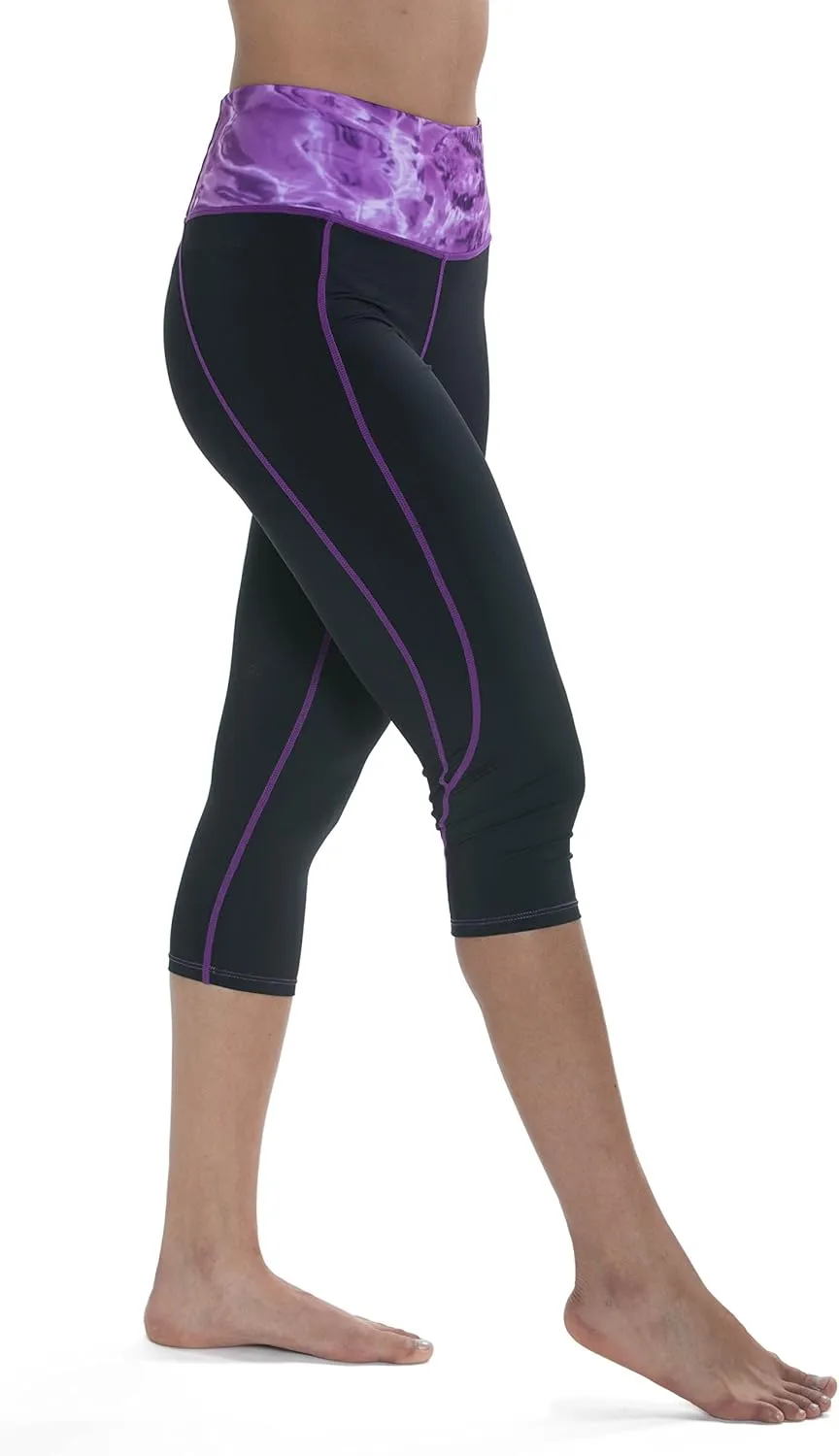 Capri Leggings for Women: High Waisted Cropped Womens Legging