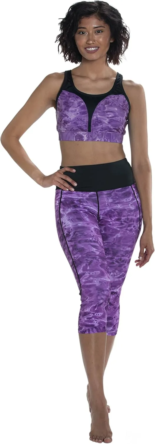 Capri Leggings for Women: High Waisted Cropped Womens Legging