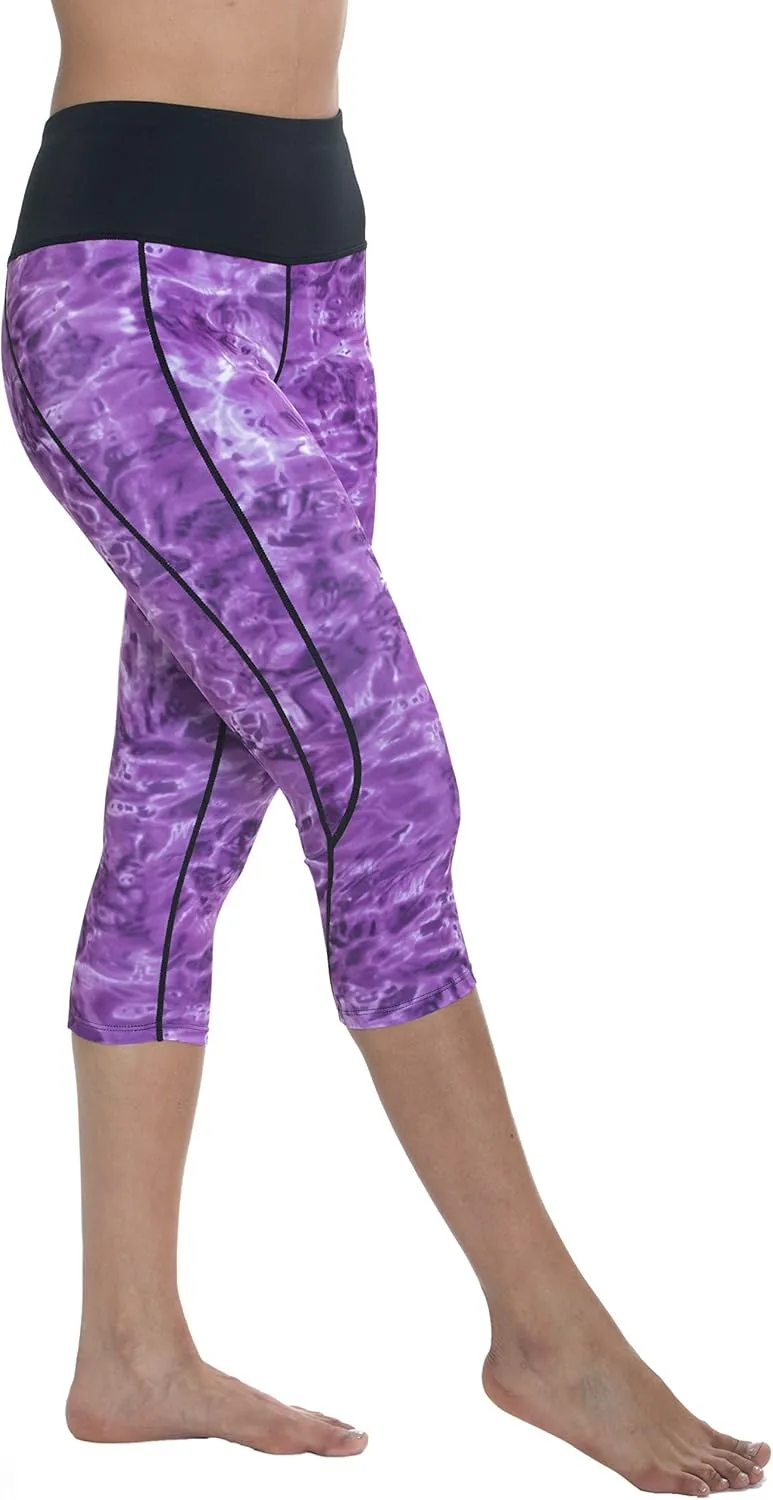 Capri Leggings for Women: High Waisted Cropped Womens Legging