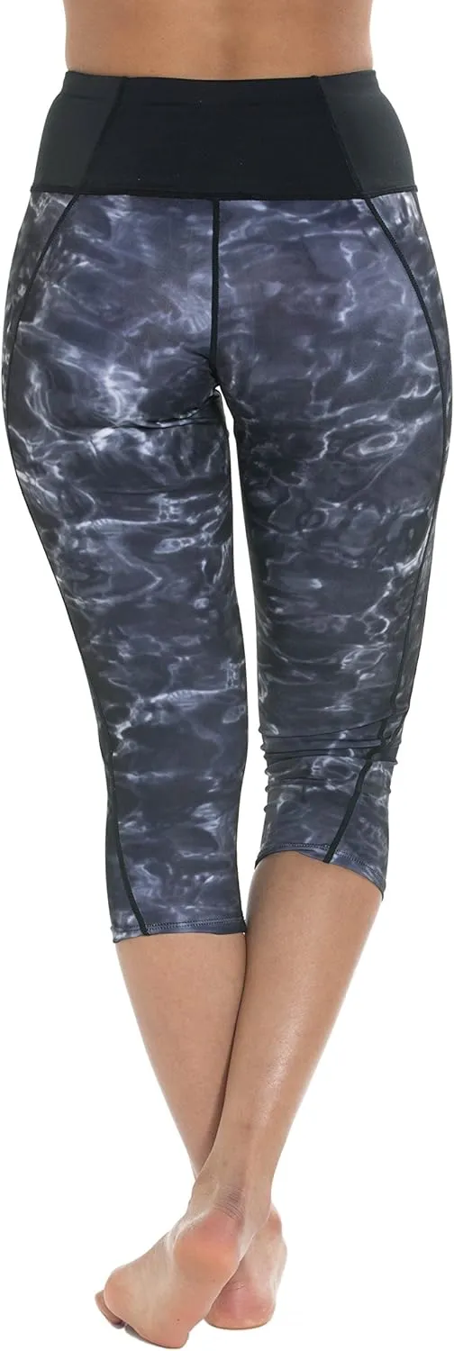Capri Leggings for Women: High Waisted Cropped Womens Legging