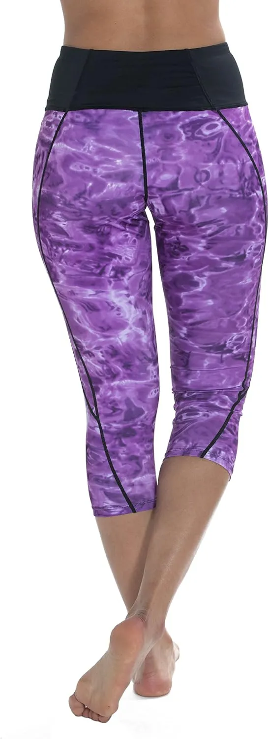 Capri Leggings for Women: High Waisted Cropped Womens Legging