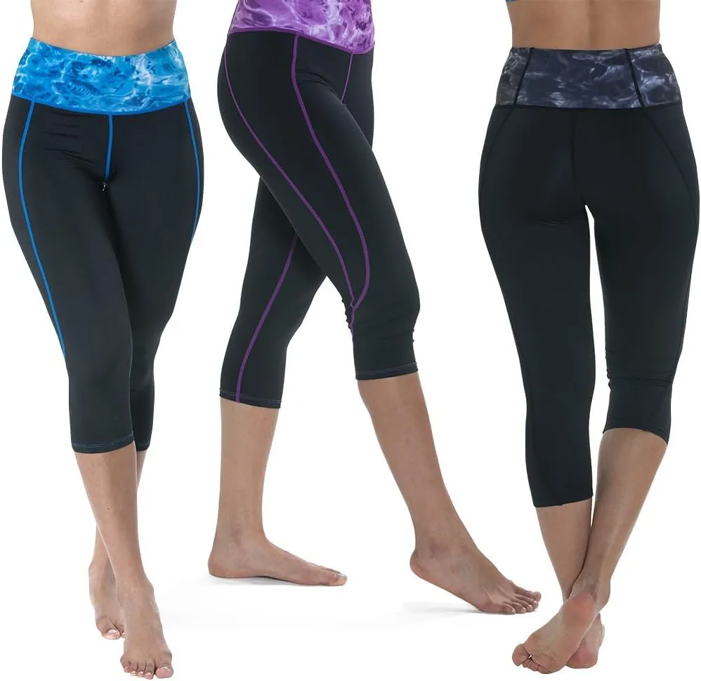 Capri Leggings for Women: High Waisted Cropped Womens Legging