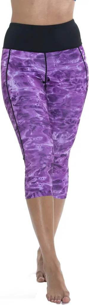 Capri Leggings for Women: High Waisted Cropped Womens Legging