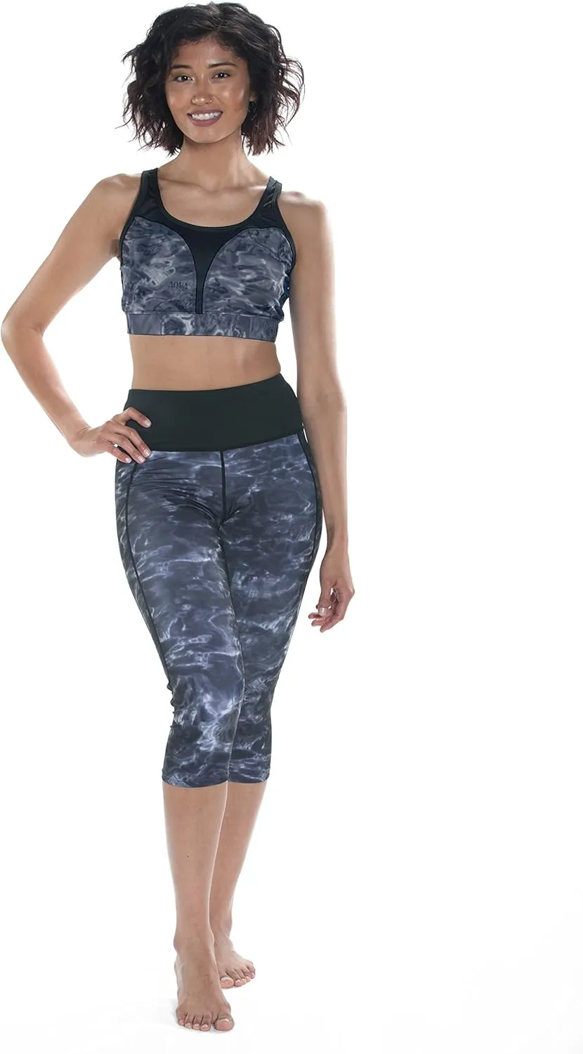 Capri Leggings for Women: High Waisted Cropped Womens Legging