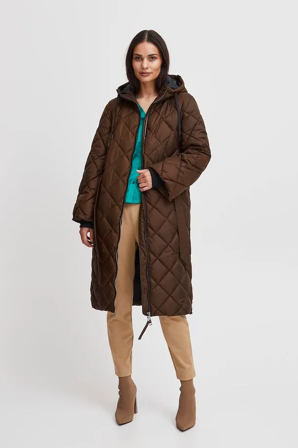 CHICORY COFFEE AMAXA PADDED JACKET