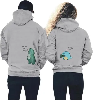Couple Matching Outfits Plus Size Hoodie Hooded Sweatshirt Women Newlywed Sports Set Matching Shirts for Couples