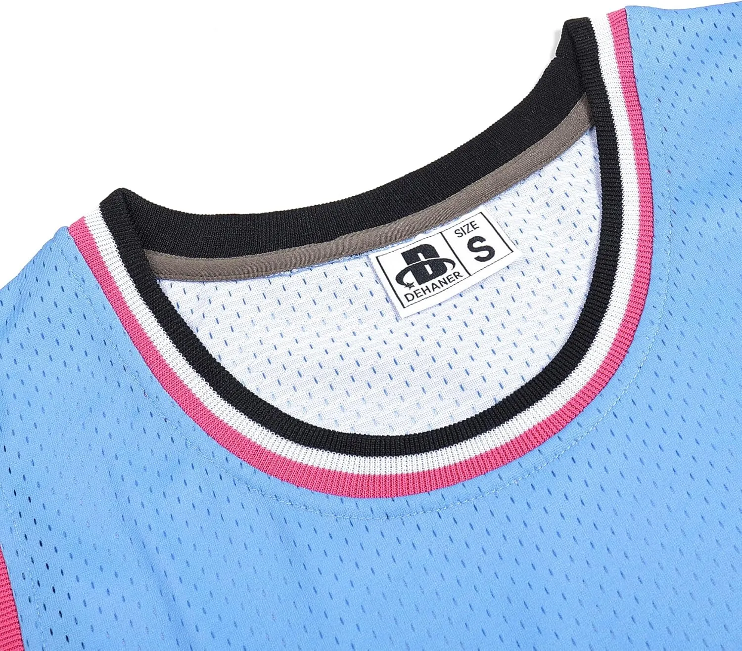DEHANER Blank Mens Basketball Jersey Mesh Training Practice Athletic Sports Shirts Team Uniforms Fans Outfits Tops