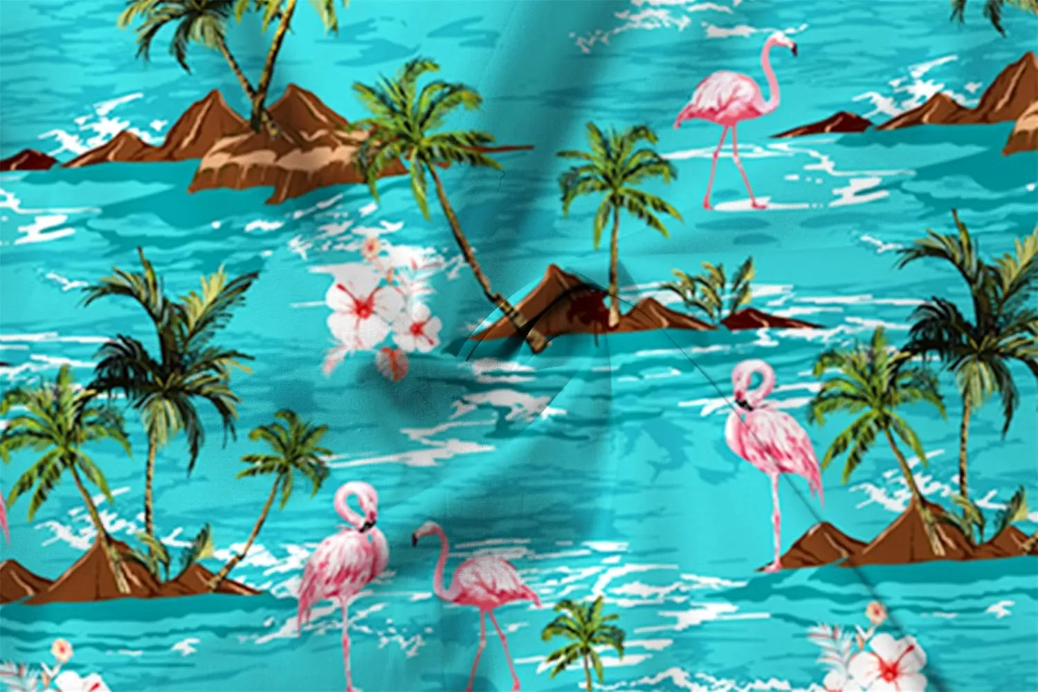 Family Matching Hawaiian Outfits, Dad and Son Beach Vacation Shirts Mommy Daughter Dress, 2T - X-Large