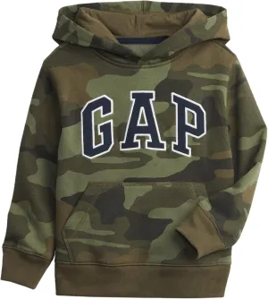 GAP Boys' Logo Hoodie Hooded Sweatshirt