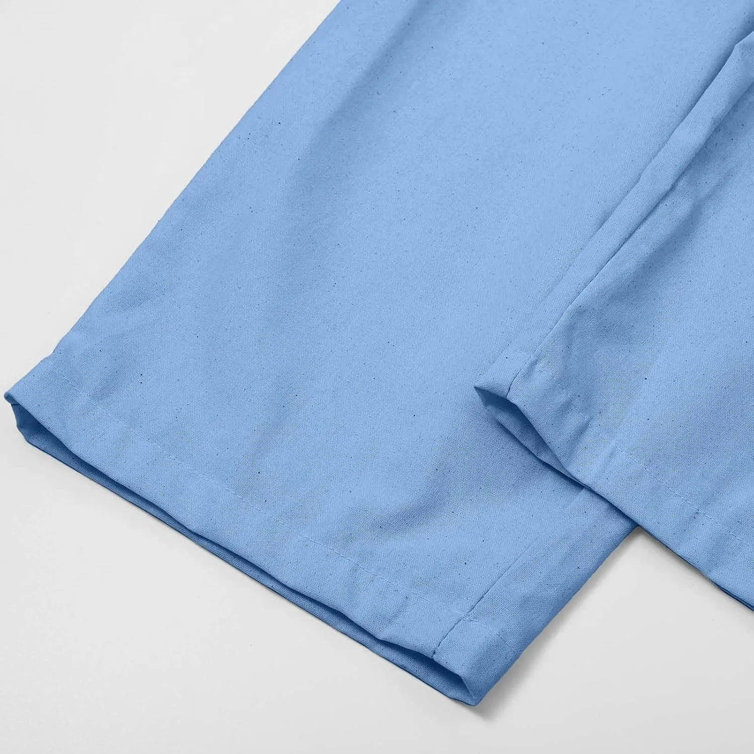 GIERIDUC Linen Pants for Women 2025 Summer High Waist Elastic Wide Leg Lounge Pant Casual Loose Lightweight Beach Trousers