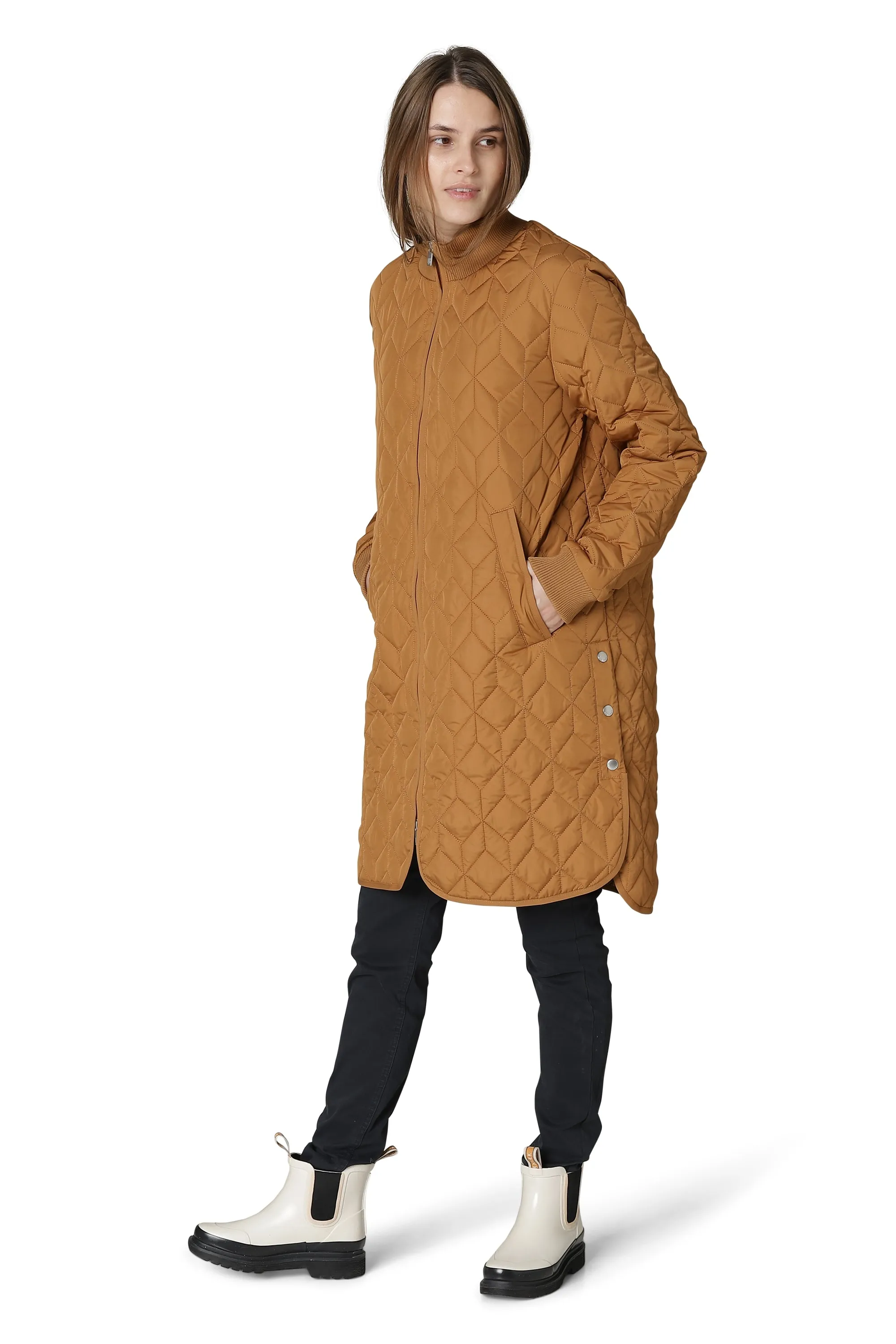 IJArt06 Padded Quilt Coat
