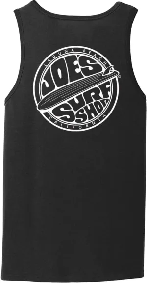Joe's Surf Shop Mens Graphic Logo Collection Heavyweight Cotton Tank Tops-S-4XL