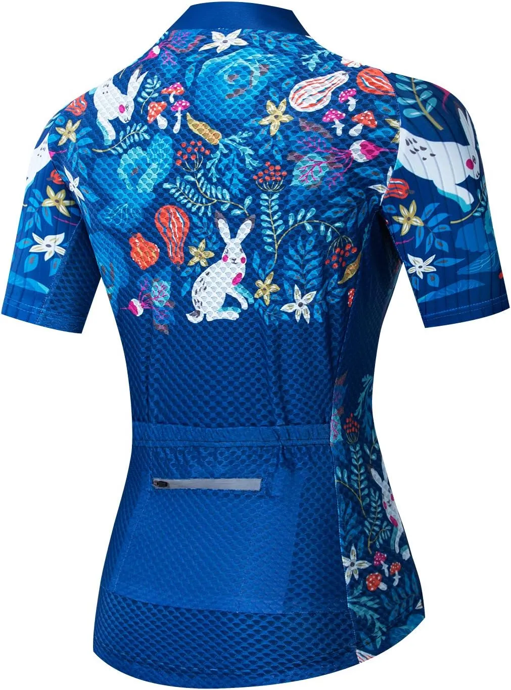 JPOJPO Bike Jersey Women, Racing Women's Cycling Shirt Tops S-3XL,4 Pockets