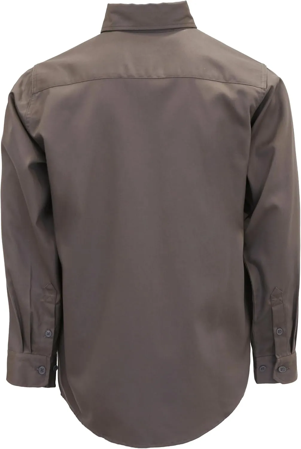 KONRECO FR Shirts for Men 6.5oz Lightweight Work Uniform Flame Resistant Welding Shirt/Water & Stain Repellent
