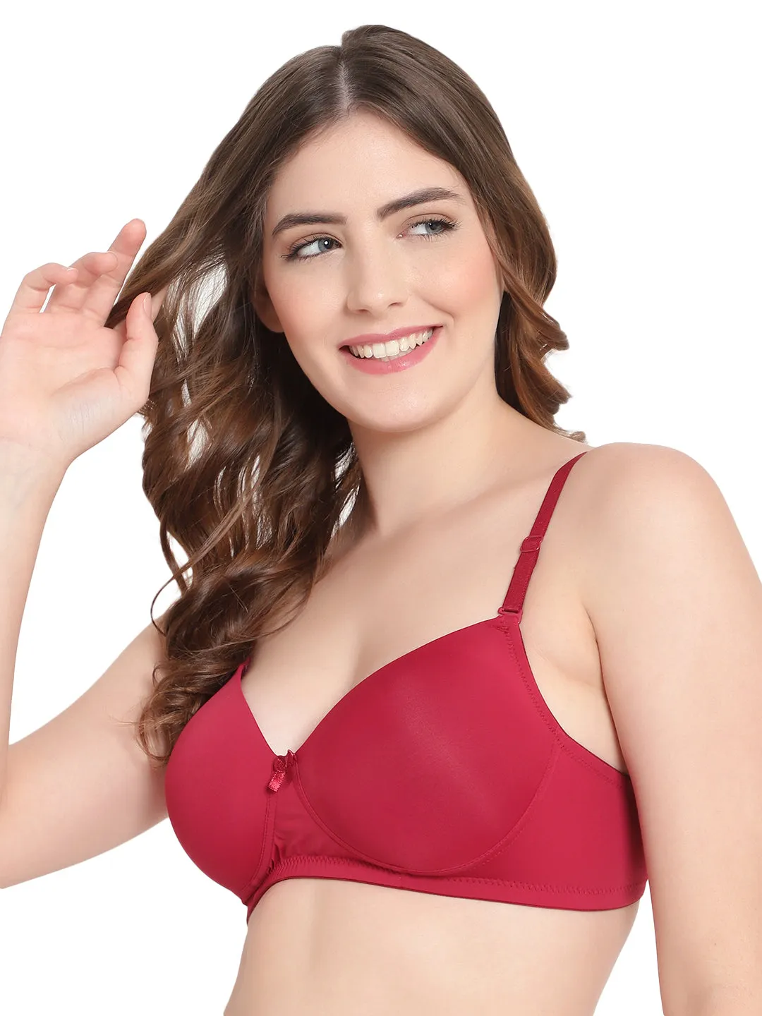 Liamoure Darling Duchess - Maroon T-Shirt Bra