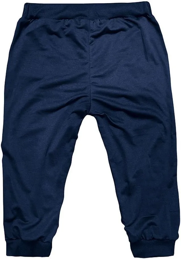 Mens 3/4 Joggers Capri Pants Slim Fit Lightweight Yoga Running Athletic Active Pants Casual Workout Gym Training Sweatpants