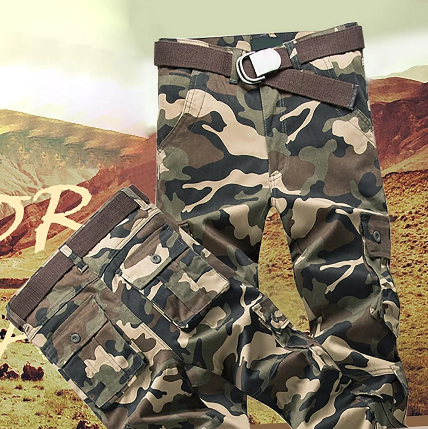 Mens Black Cargo Pants 6 Full Men's Cargo Cargo Pocket Men's Pants Sweats for Men Lightweight Sweatpants Men Mens