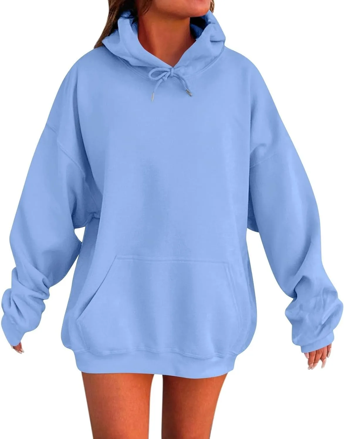 Oversized Hoodies for Women Winter Cotton Sweatshirts Pullover 2024 Fashion Tops Trendy Outfits