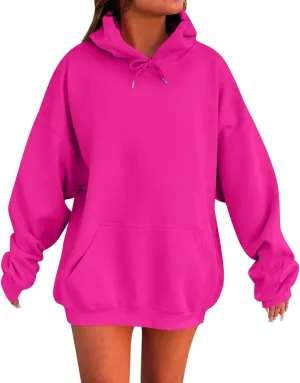 Oversized Hoodies for Women Winter Cotton Sweatshirts Pullover 2024 Fashion Tops Trendy Outfits