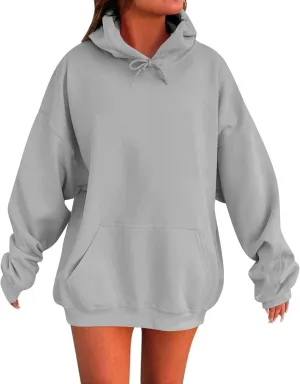 Oversized Hoodies for Women Winter Cotton Sweatshirts Pullover 2024 Fashion Tops Trendy Outfits