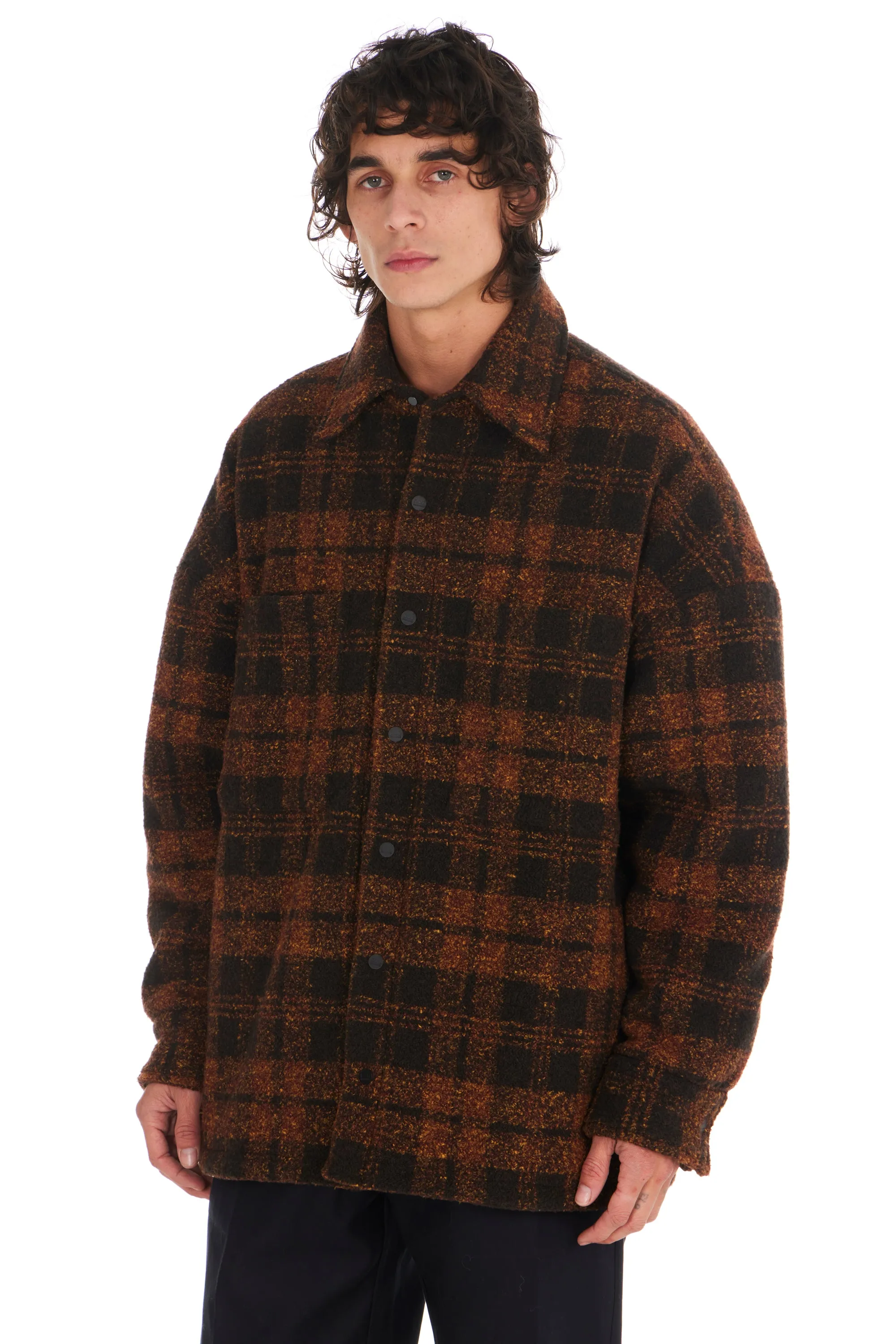 Plaid Padded Shirt