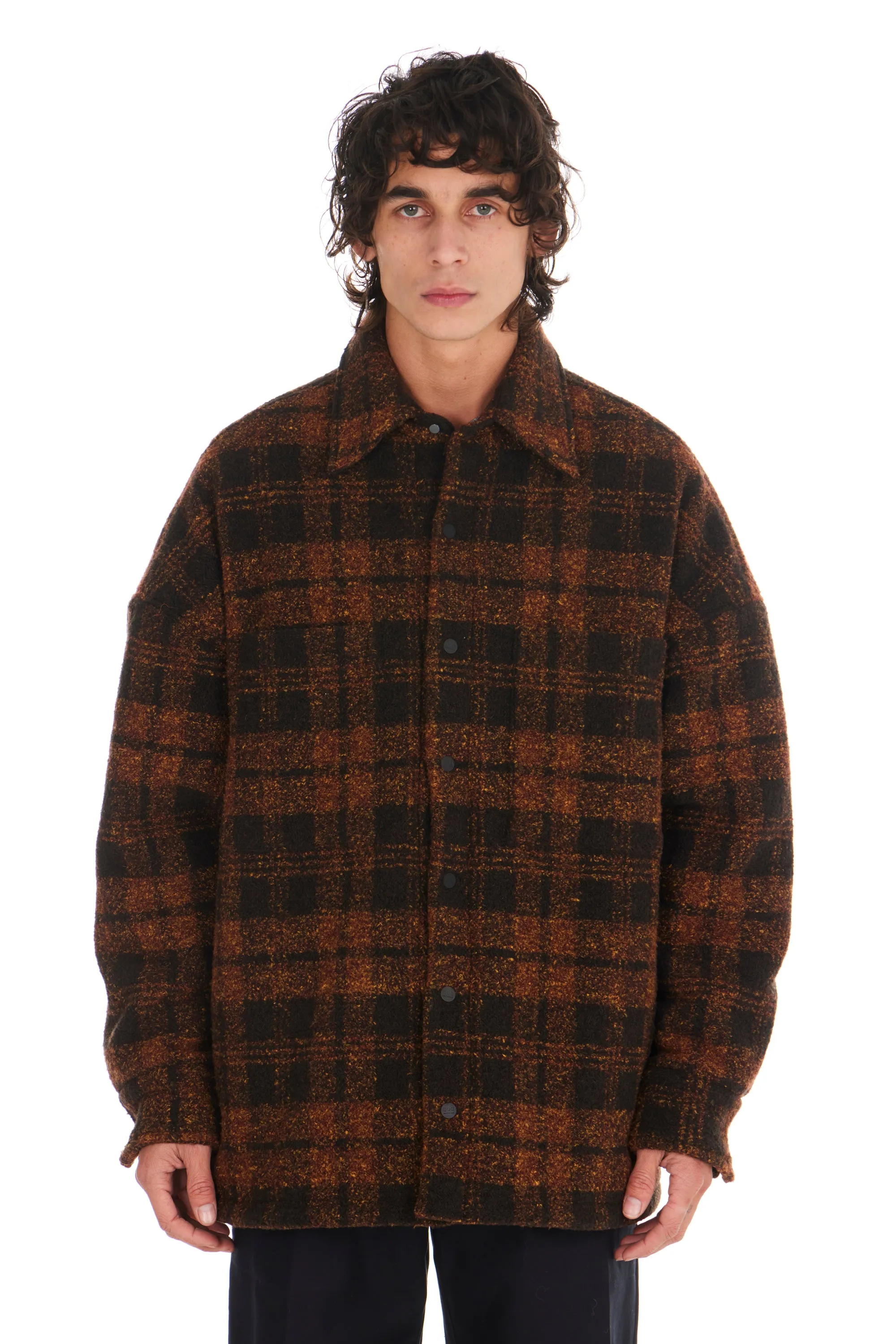 Plaid Padded Shirt