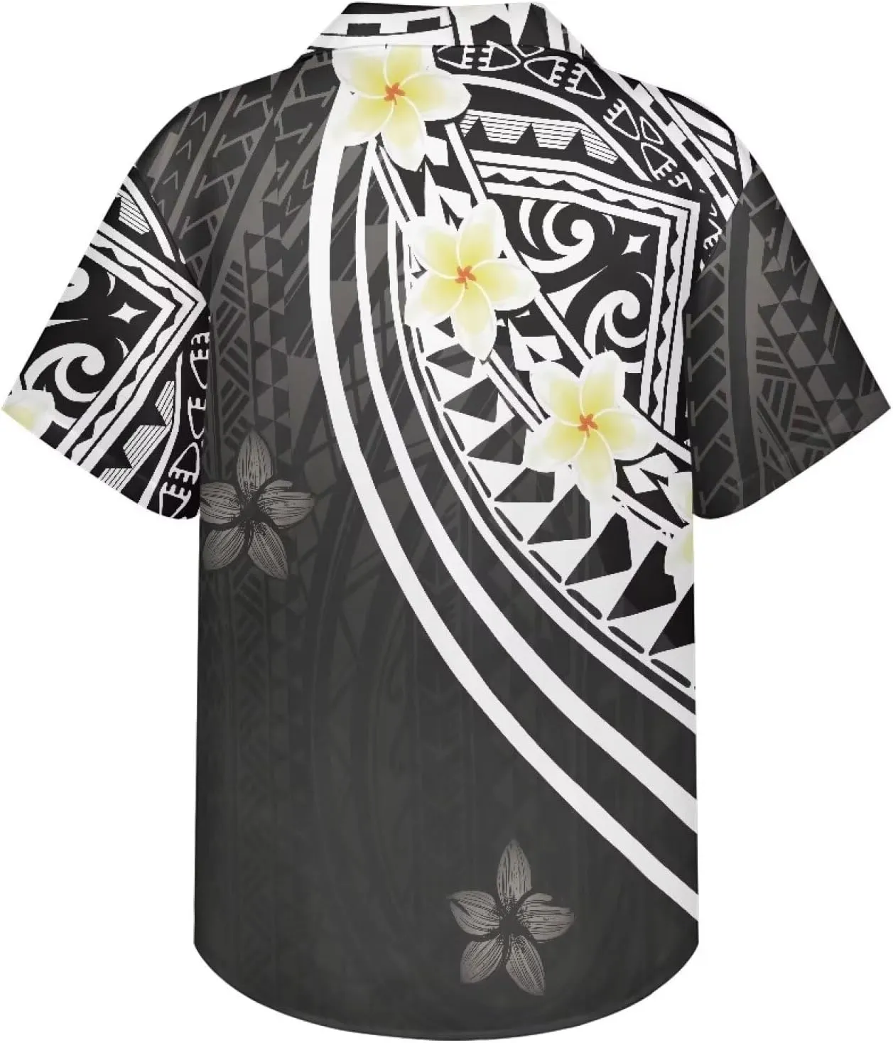 Plus Size Couple Outfit Sets Polynesian Tapa Puletasi Samoan Women Dress and Men Shirts Lavalava Couple Sets