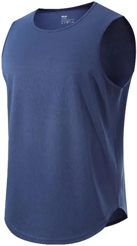 Quick-Drying Sports Vest for Men Mesh Gym Sleeveless Shirt Fitness Tank Tops