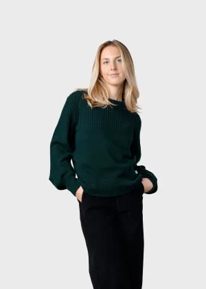 Rachel knit  - Moss Green