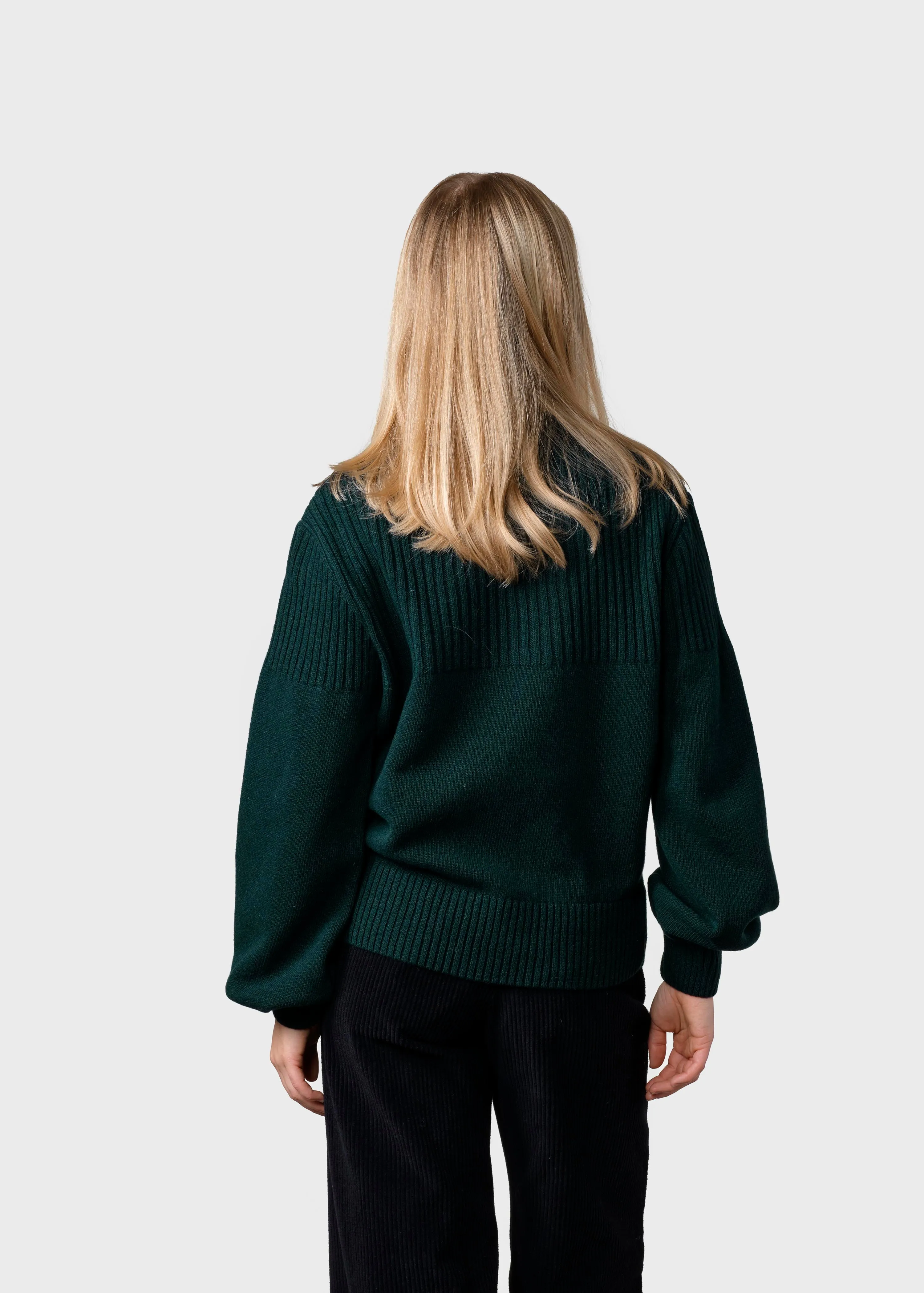 Rachel knit  - Moss Green