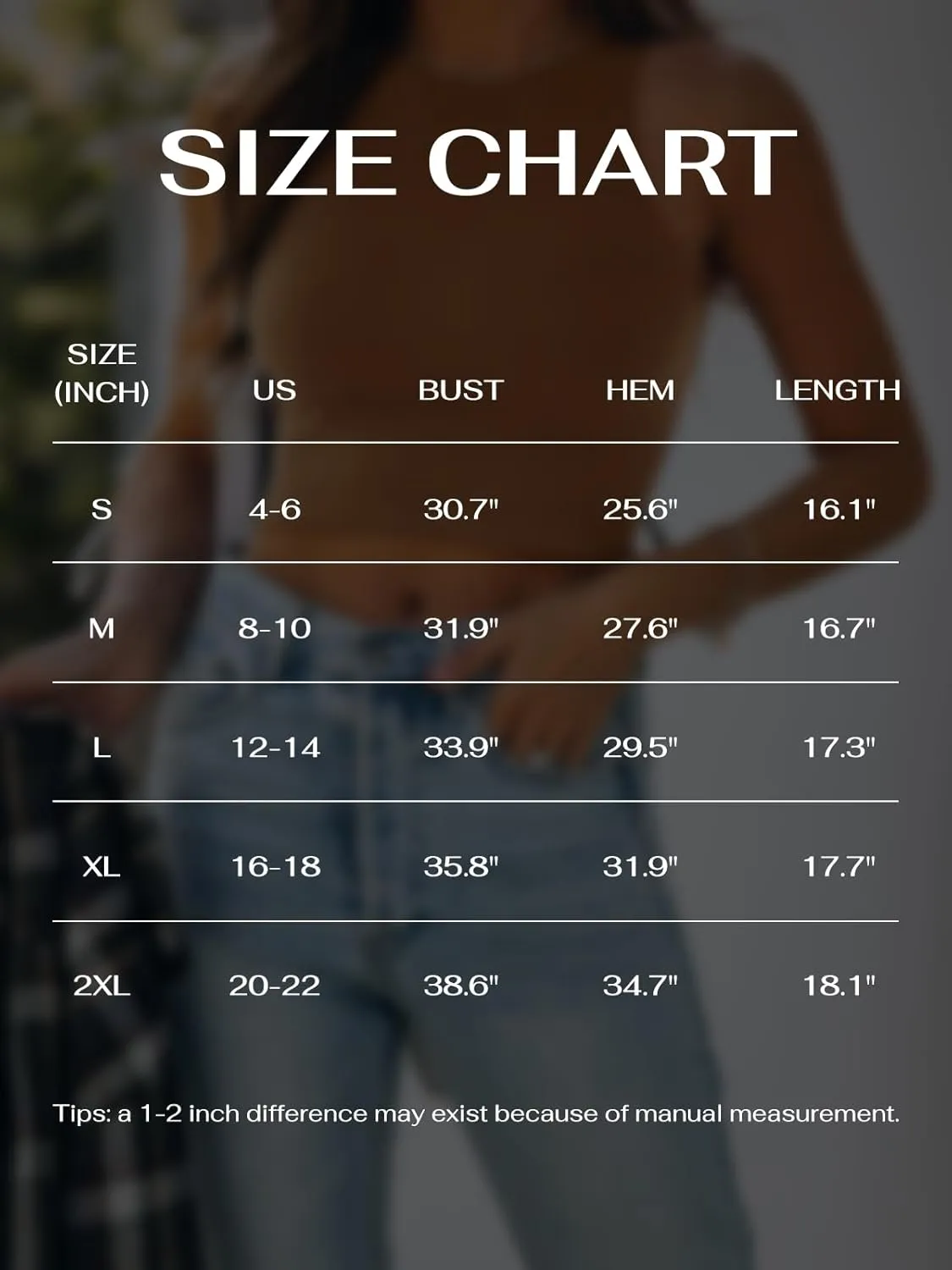 REORIA Butsmooth Women's Sleeveless Halter Neck Double Lined Casual Basic Crop Tank Tops
