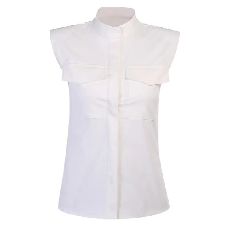 Sleeveless Padded Shirt