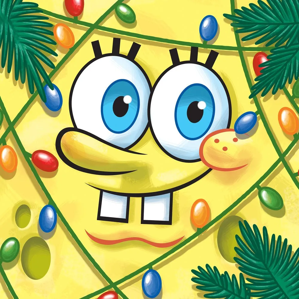SpongeBob Holiday Festive Crew Neck Sweatshirt
