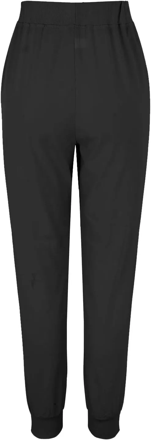 Summer Pants For Women 2024 Linen Straight Leg Beach Pants Drawstring High Waist Loose Comfy Trousers with Pockets