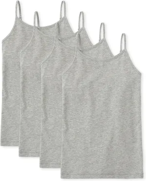 The Children'S Place Girls Basic Camisole, 4 Pack
