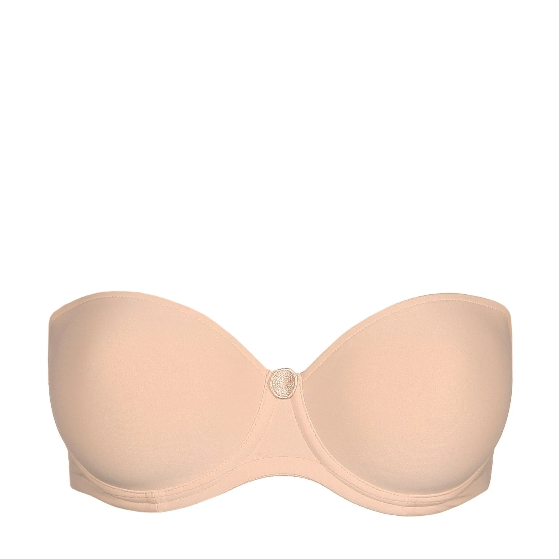 Tom Strapless Padded Bra - Caff Latte