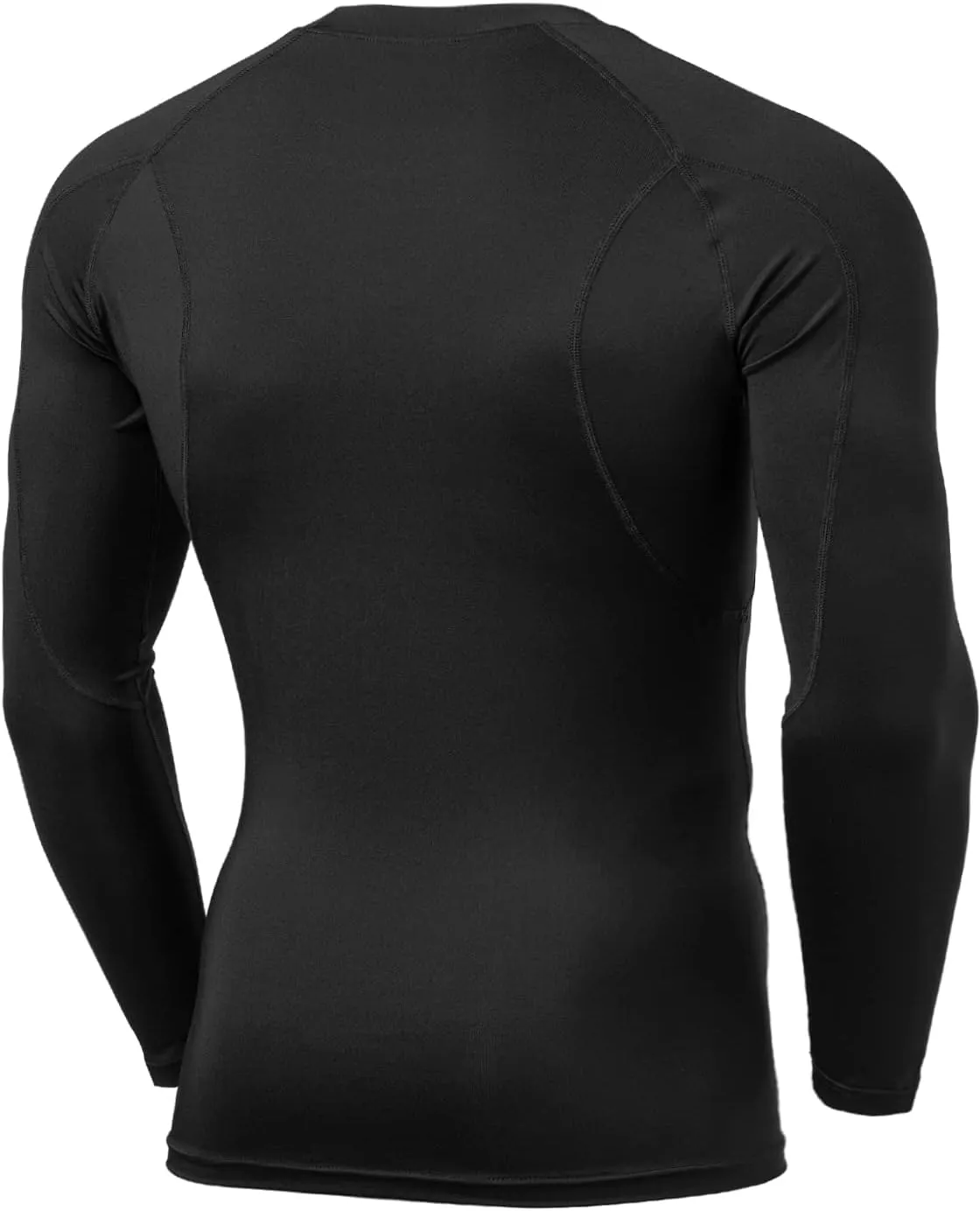 TSLA Men's UPF 50  Compression Shirts, Cool Dry Long Sleeve Athletic Tops, Sports Baselayer Workout Shirt