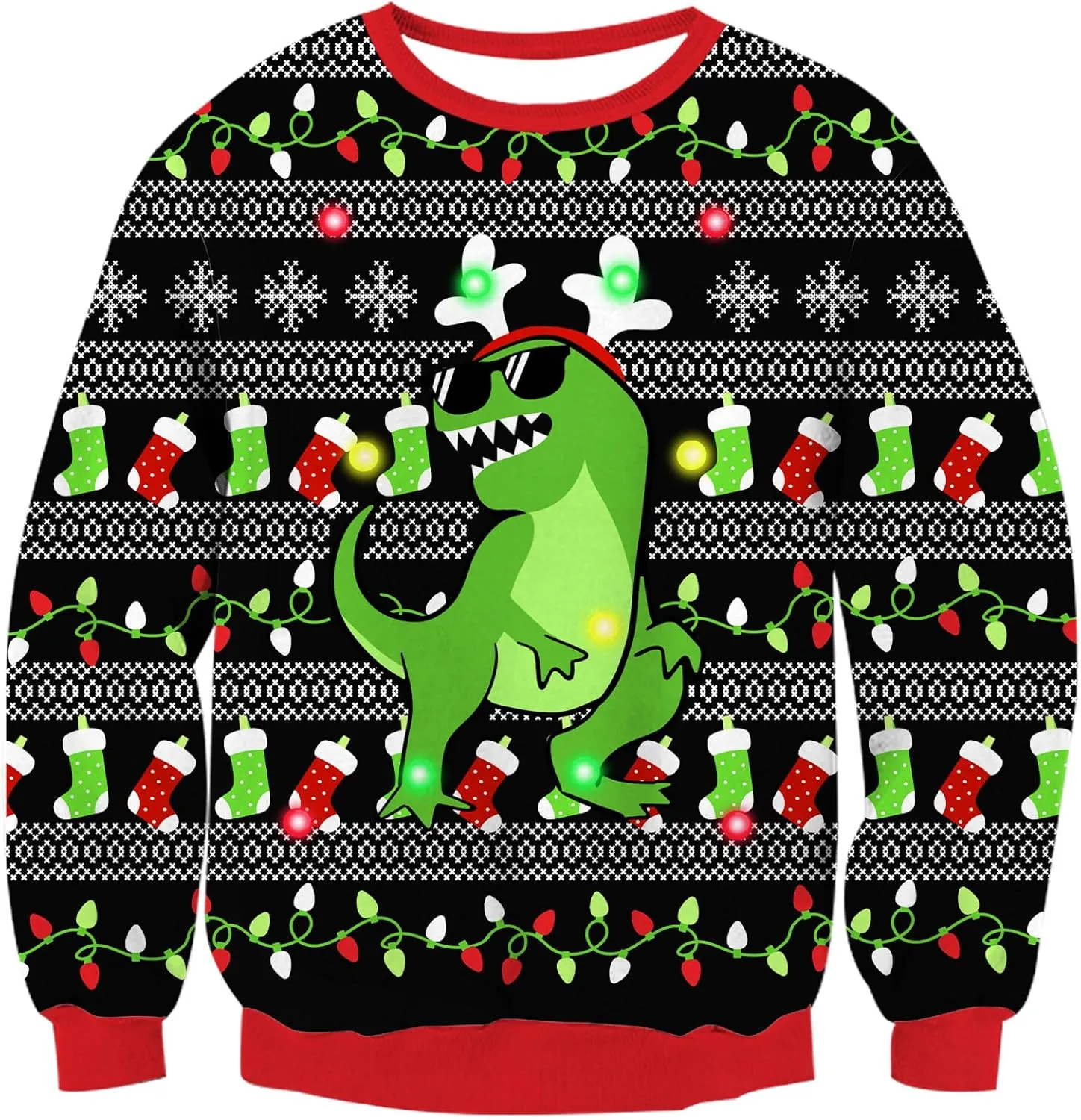 TUONROAD 6-16T Boys Girls Ugly Christmas Sweatshirt Kids Fleece Xmas Sweater Pullover Shirts for Teens