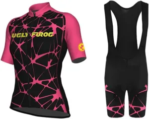 UGLY FROG Cycling Jersey Short Sleeve Women MTB Bike Clothing Road Bicycle Shirts Shorts Padded Pants