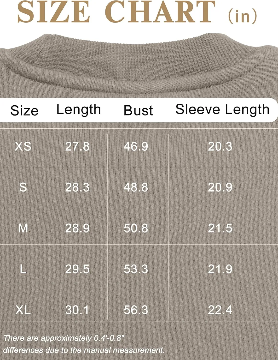 VIUTIL Womens Oversized Crewneck Sweatshirt Fleece Casual Loose Pullover Tops 2025 Winter Clothes