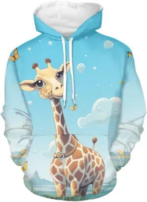 WELLFLYHOM Drawstring Hoodies Cute Long Sleeve Fashion Sweatshirts for Women Teen Girls Hooeded Pullover Size XS-4XL