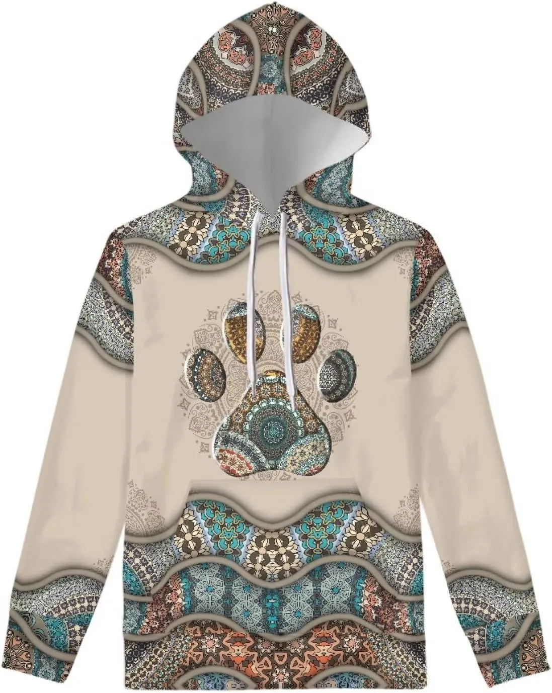 WELLFLYHOM Drawstring Hoodies Cute Long Sleeve Fashion Sweatshirts for Women Teen Girls Hooeded Pullover Size XS-4XL