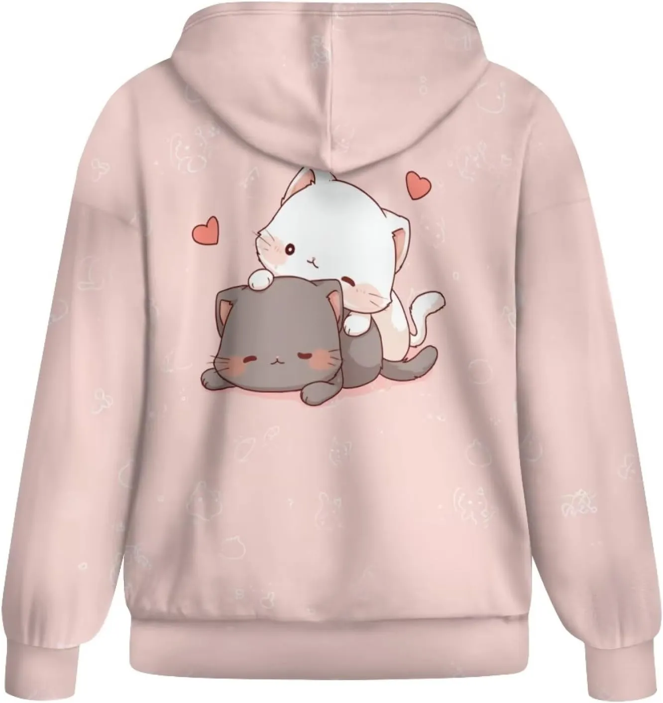 WELLFLYHOM Oversize Sweatshirt Womens Fashion Zip Up Hoodies Vintage Y2K Cardigan Jacket Hooded Sweater Shirts XS-4XL